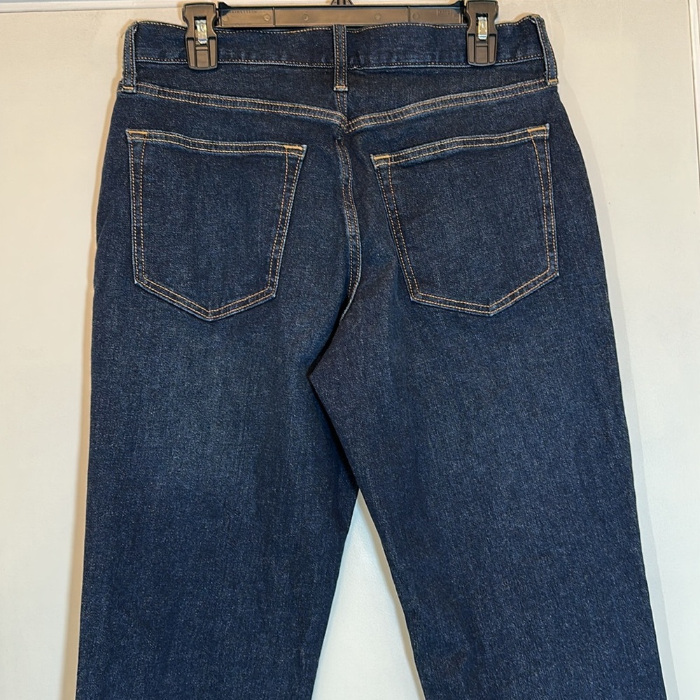 Old Navy Athletic Taper Cotton Stretch Blue Jeans 31x32 NWT - Picture 7 of 12